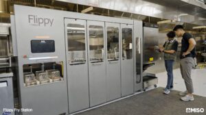 Flippy Next Generation Fry Station with Miso Innovation Lab Engineers