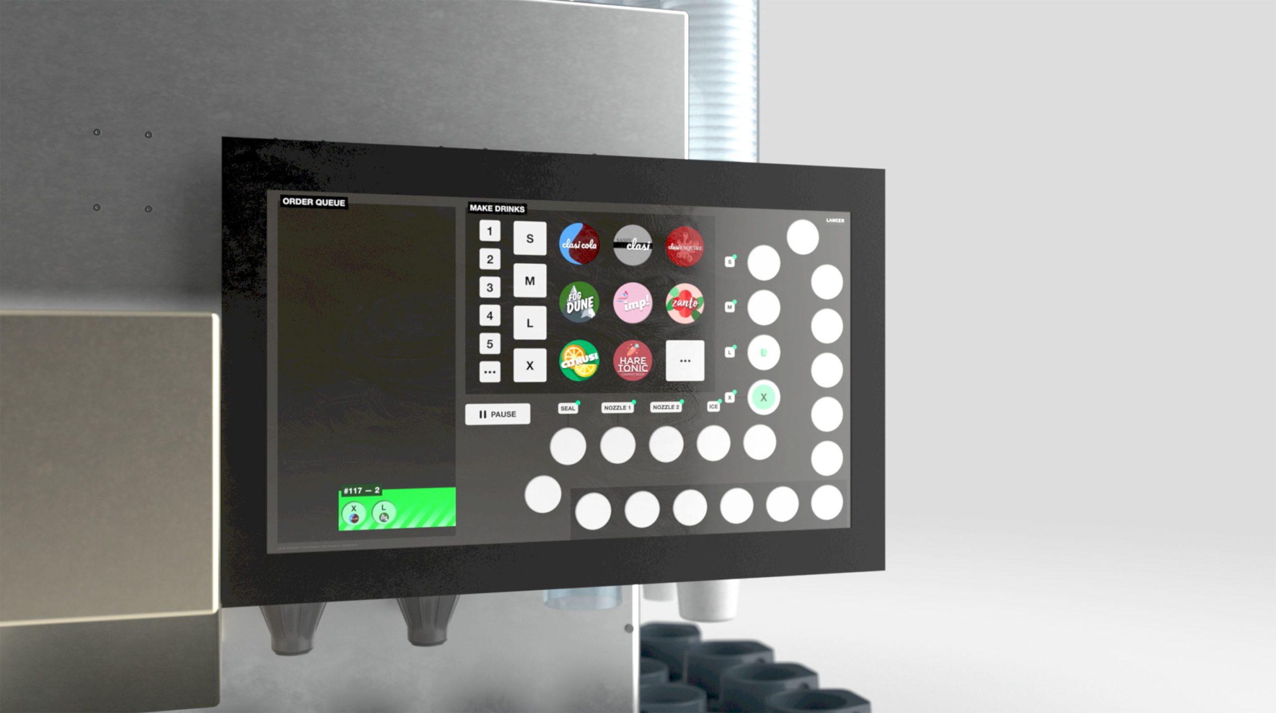 Miso Robotics Sippy Touchscreen