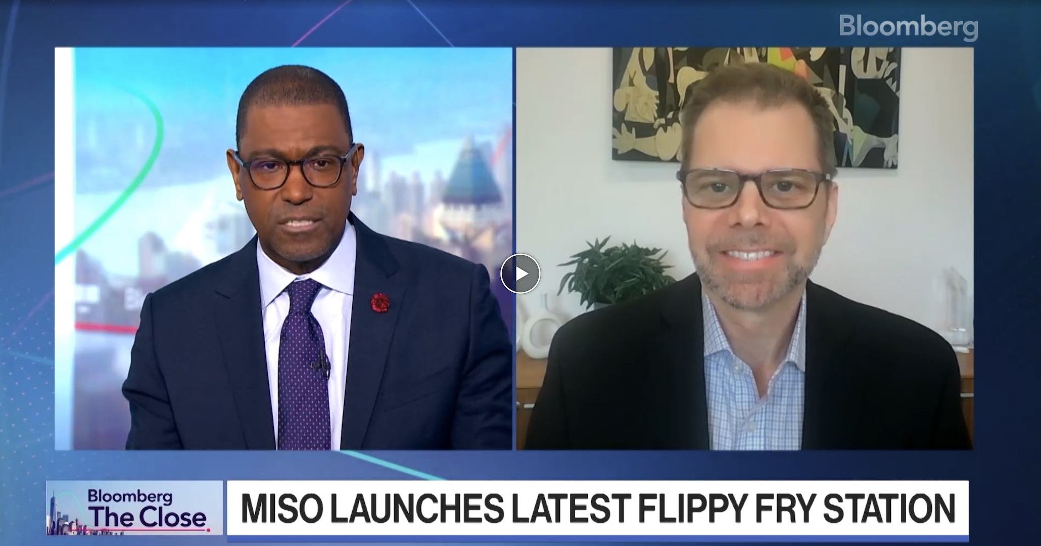 Miso CEO Rich Hull on Bloomberg, The Close